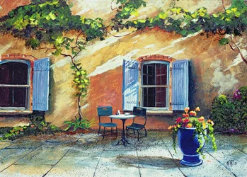 Finestre con persiane, Provenza, Francia, 1999